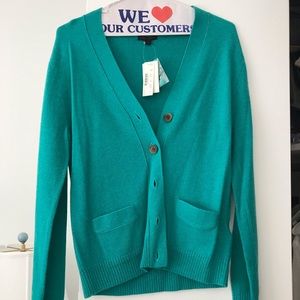 J Crew Italian cashmere cardigan